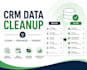 clean, organize and update your CRM data
