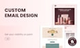 design your custom email