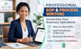 write professional business sops