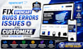 fix opencart bugs errors issues and customize your opencart store