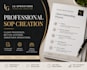create professional sops and workflows