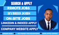 provide job search, linkedin, and ats optimization services