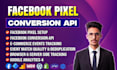 setup facebook conversion API, server side tracking with high match quality