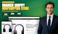 build a branded shopify dropshipping store, one product store design