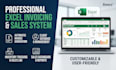 creat a professional excel invoicing system