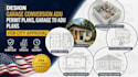 create garage conversion adu permit plans and residential approval drawings