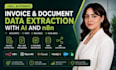 automate invoice and document data extraction with ai and n8n