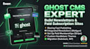 build custom ghost cms newsletter and publication website
