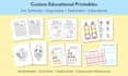 educational worksheets and printables