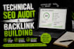provide technical SEO audit   backlink building