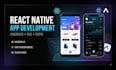 develop a modern react native mobile app using expo