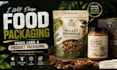 design food packaging, pouch, label and product packaging