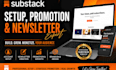 substack substack setup substack newsletter for substack promotion