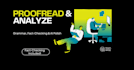 do professional proofreading and text analysis