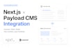 build a modern website using next js and payload cms
