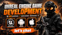 do unreal engine game development, create unreal engine game, ue5 blueprints