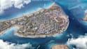 design urban waterfront masterplan large scale render real estate visualization