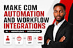build make com automation and workflow integrations