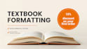 do textbook formatting developmental editing educational books formatting