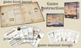 design board game rulebook tabletop game manual and player instruction guide
