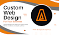 build a lightning fast custom static business website