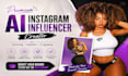 create a realistic ai influencer and virtual model for social media