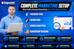 do complete marketing setup for your bigcartel store