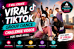 create viral tik tok group dance videos and challenges