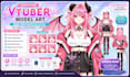 design vtuber model vtuber rigging 2d vtuber vtuber 2d model