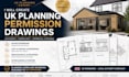 create UK planning permission drawings for house extensions