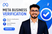 fix meta business manager verification and business verification issues