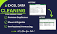 do excel data cleaning, formatting and remove duplicates