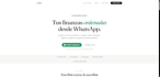 develop your web app, API, chatbot, software