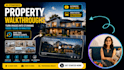 create a cinematic property walkthrough video from your photos