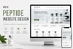 architect premium wix peptide, biotech or supplement website