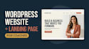 design wordpress website, wordpress landing page for coaches
