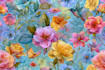 create watercolor seamless pattern