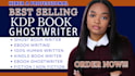 be your ebook ghostwriter, ghost book writer and amazon book writer