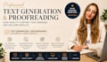 generate and proofread your content professionally