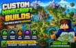 create custom minecraft maps, builds, worlds and terrain