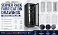 create server rack fabrication drawings sheet metal cad