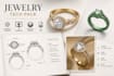 create jewelry tech pack, cad design technical drawing, 3d models and  stl files