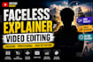 create the paint explainer style video