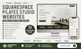 create squarespace pilates studio websites fitness class website booking website