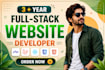 create full stack mern web app for your business