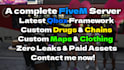 create you an complete fivem server built on qbox