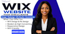 design wix website, redesign wix site, wix studio ecommerce