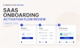 review your saas onboarding and activation flow