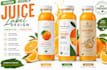 do minimalist juice, liquid, juice label packaging design