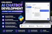 build a custom ai chatbot using python